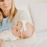 Ribbon Nylon Bow - Bayside