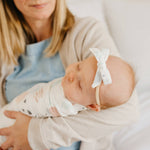 Ribbon Nylon Bow - Bayside