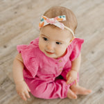 Ribbon Nylon Bow - Siena