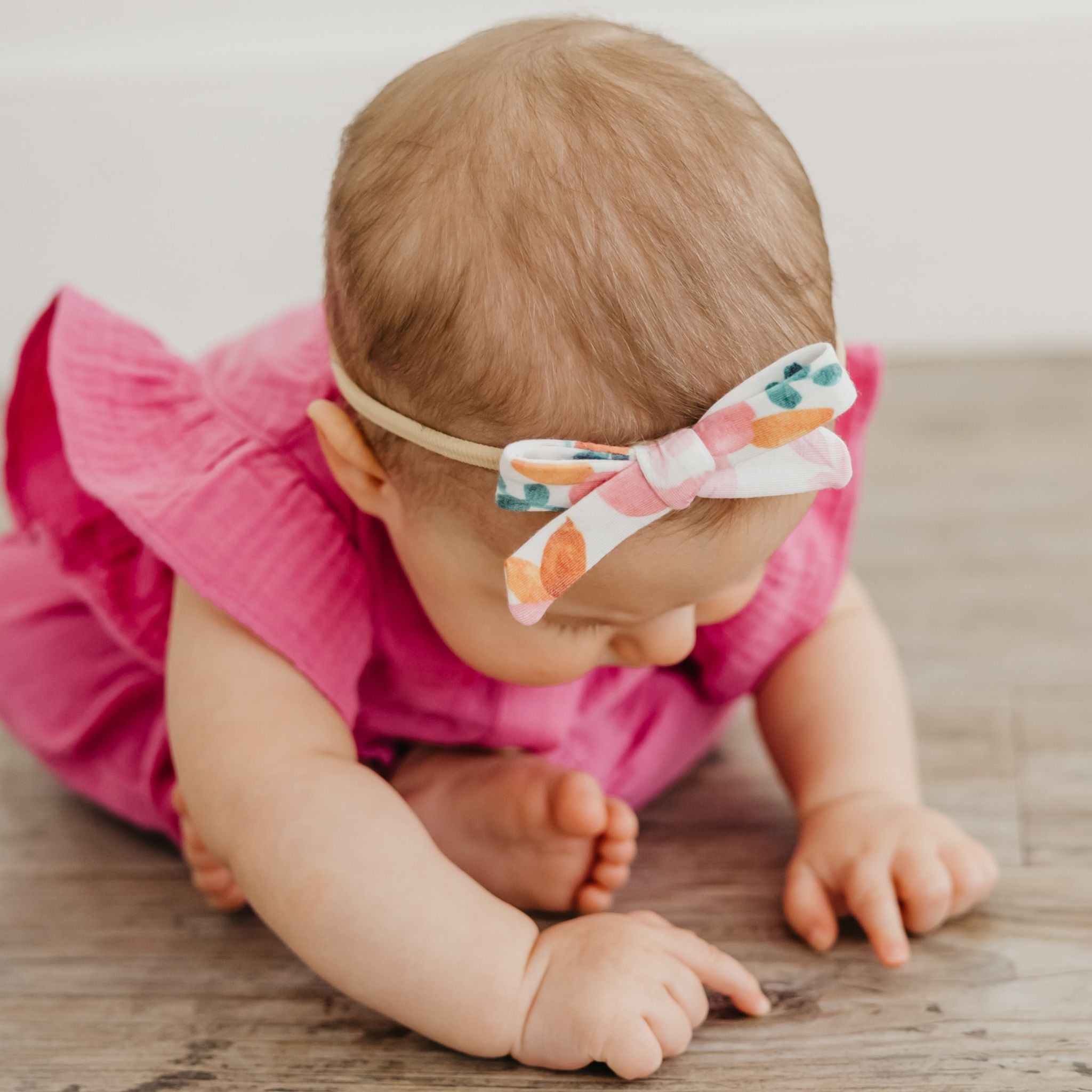 Ribbon Nylon Bow - Siena