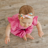 Ribbon Nylon Bow - Siena