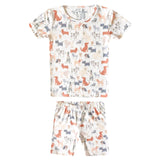 2pc Short Sleeve Pajama Set - Rufus
