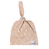 Top Knot Hat - Sandy