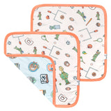 Three-Layer Security Blanket Set - Sesame Street Varsity Friends