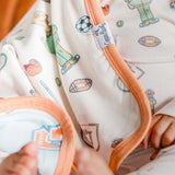 Three-Layer Security Blanket Set - Sesame Street Varsity Friends