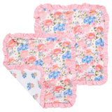 Bamboo Ruffled Security Blanket Set - Penelope