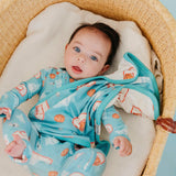 Three-Layer Security Blanket Set - Slam Dunk