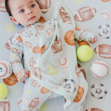 Three-Layer Security Blanket Set - Sports Medley