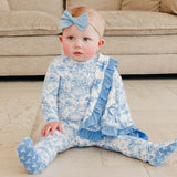 Bamboo Ruffled Security Blanket Set - Vintage Carnival