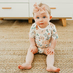 Short Sleeve Bodysuit - Autumn