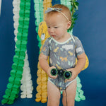 Short Sleeve Bodysuit - Bengal