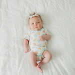 Short Sleeve Bodysuit - Daisy