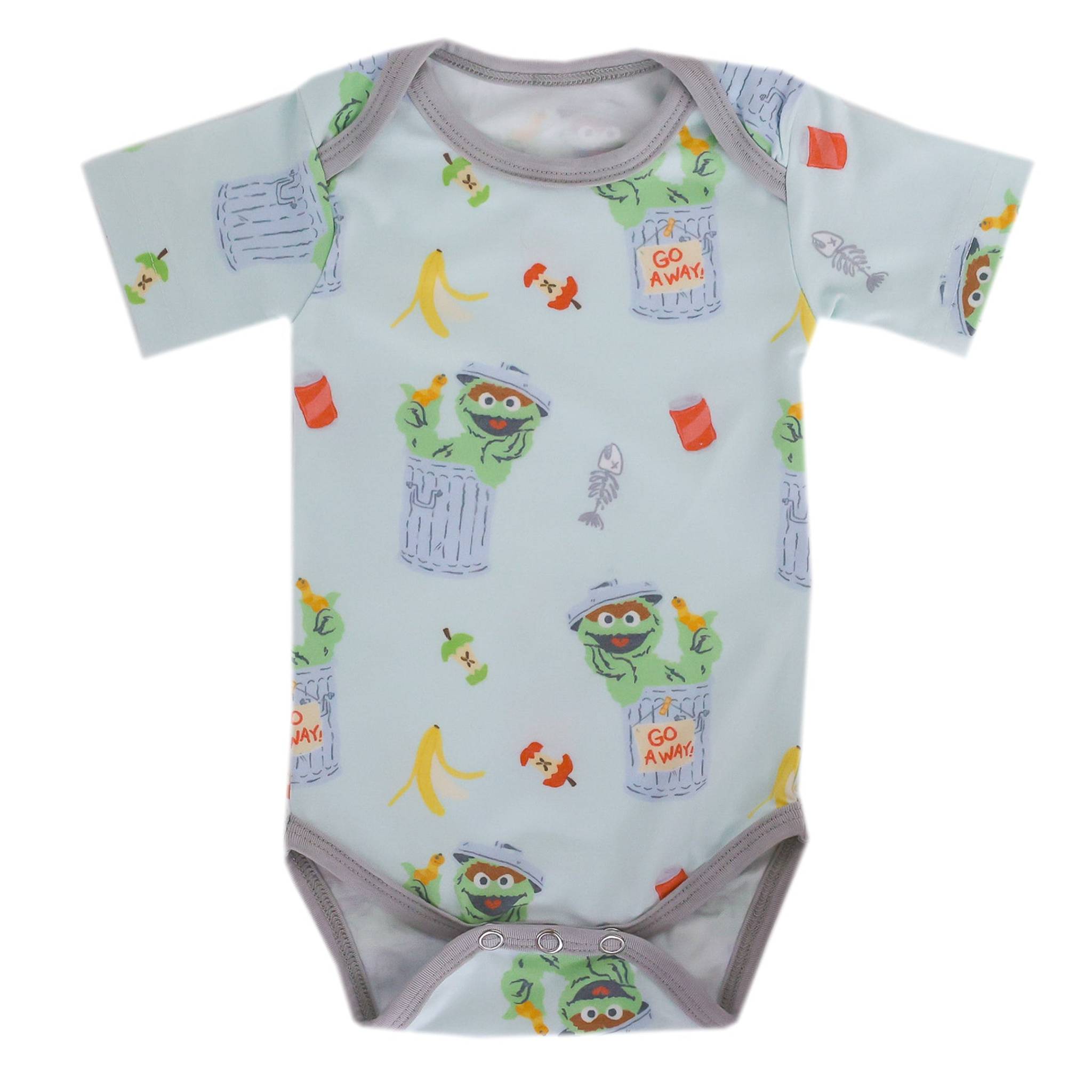 Short Sleeve Bodysuit - Oscar the Grouch