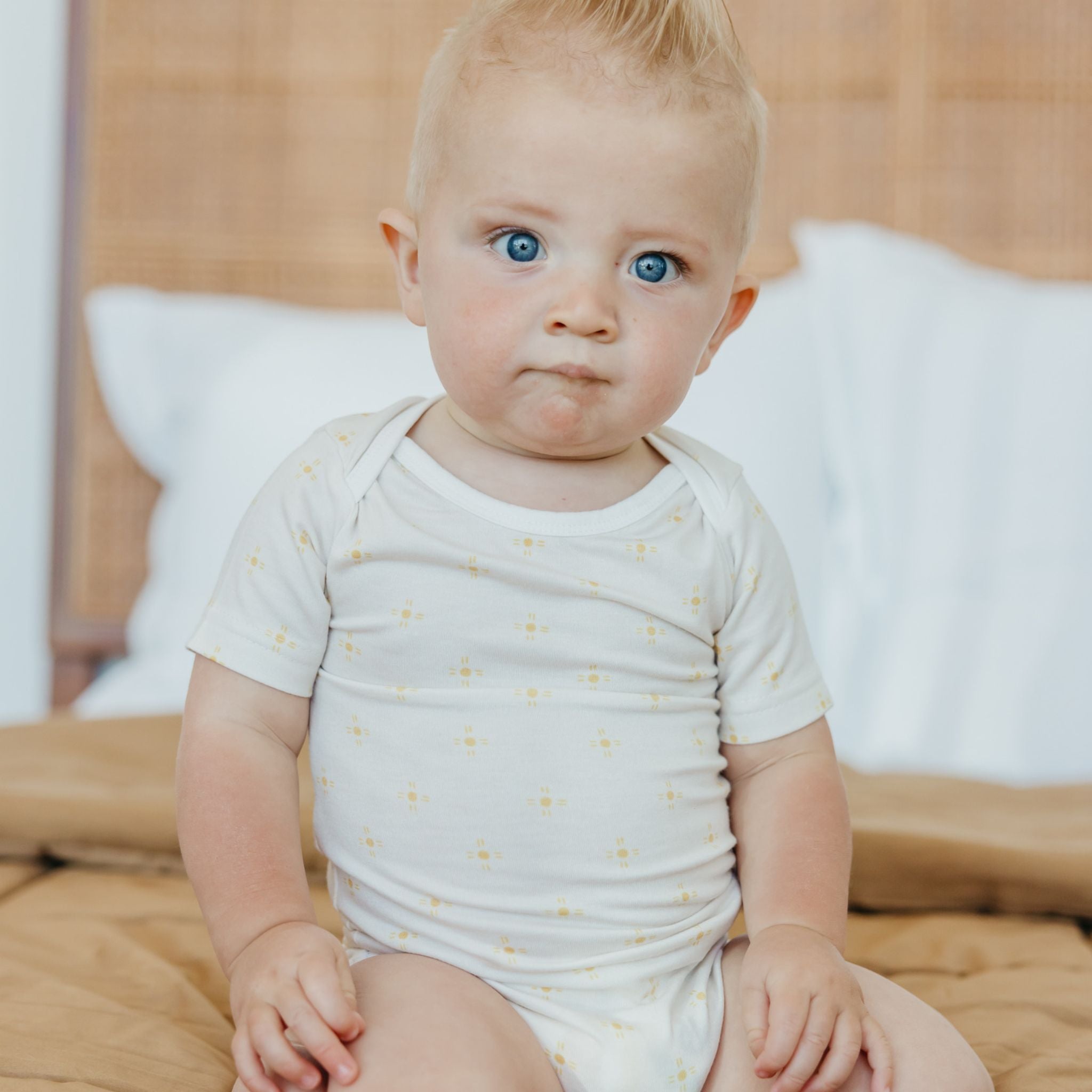 Short Sleeve Bodysuit - Santa Fe