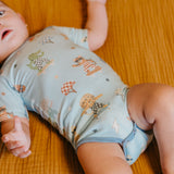 Short Sleeve Bodysuit - Tanner