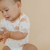 Short Sleeve Bodysuit - Tide