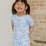 Bamboo 2pc Short Sleeve Pajamas with Pants - Priscilla