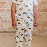 Bamboo 2pc Short Sleeve Pajamas with Pants - Dozer