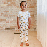 Bamboo 2pc Short Sleeve Pajamas with Pants - Dozer