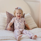 2pc Short Sleeve Pajamas with Pants - Minnie Mouse