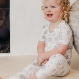 2pc Short Sleeve Pajamas with Pants - Star Wars Grogu