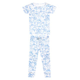 Bamboo 2pc Short Sleeve Pajamas with Pants - Vintage Carnival