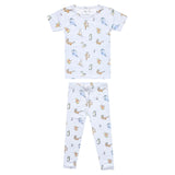 2pc Short Sleeve Pajamas with Pants - Winnie the Pooh and Friends