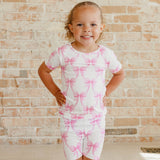 Bamboo 2pc Short Sleeve Pajama Set - Bow My Gosh