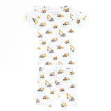 Bamboo 2pc Short Sleeve Pajama Set - Dozer