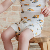 Bamboo 2pc Short Sleeve Pajama Set - Dozer