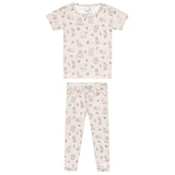 2 Piece Short Sleeve with Pants Pajama Set - Dylan