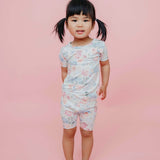 2pc Short Sleeve Pajama Set - Genevieve