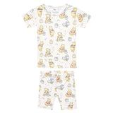 2pc Short Sleeve Pajama Set - Hunny