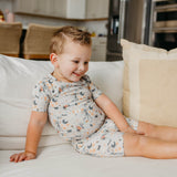 2pc Short Sleeve Pajama Set - Nightmare Before Christmas