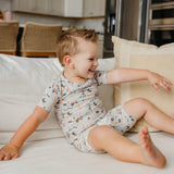 2pc Short Sleeve Pajama Set - Nightmare Before Christmas