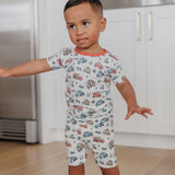 2pc Short Sleeve Pajama Set - Disney Pixar Cars