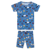 Bamboo 2pc Short Sleeve Pajama Set - Policemen
