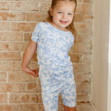 Bamboo 2pc Short Sleeve Pajama Set - Vintage Carnival