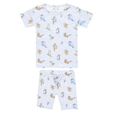 2pc Short Sleeve Pajama Set - Winnie the Pooh and Friends