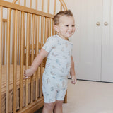 2pc Short Sleeve Pajama Set - Winnie the Pooh and Friends
