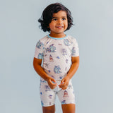 2pc Short Sleeve Pajama Set - Monsters, Inc. Friends