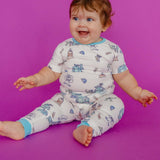 2pc  Short Sleeve Pajamas with Pants - Monsters, Inc. Friends