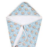 Premium Baby Knit Hooded Towel - S'mores