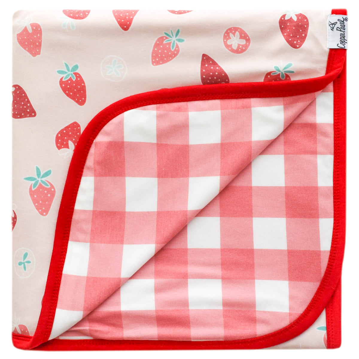 Three-Layer Quilt - Strawberry