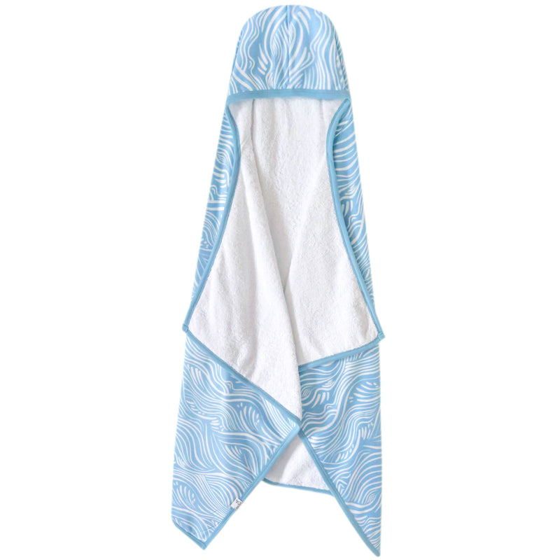 Premium Big Kid Hooded Towel - Surf