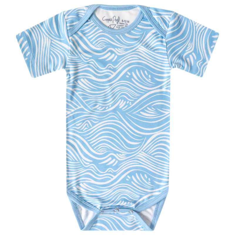 Short Sleeve Bodysuit - Surf