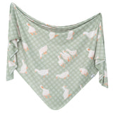 Knit Swaddle Blanket - Baker