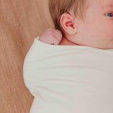 Knit Swaddle Blanket - Cru