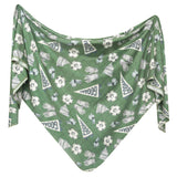 Knit Swaddle Blanket - Kick Off