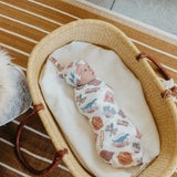 Knit Swaddle Blanket - Disney Pixar Bumper Stickers